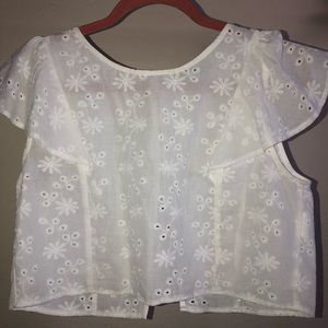 flower summer blouse